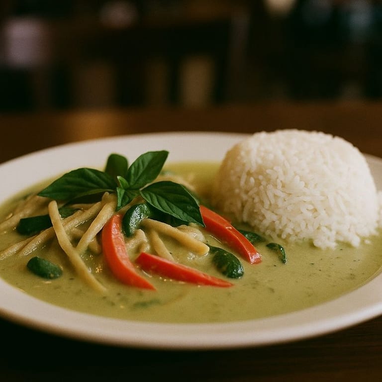 Lunch at Our Thai and Vegan Restaurant