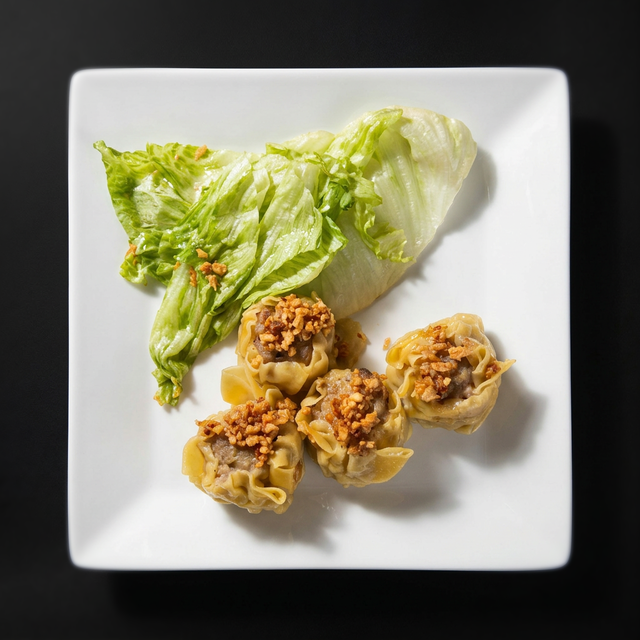 Kanom Jeib (Thai dumpling).